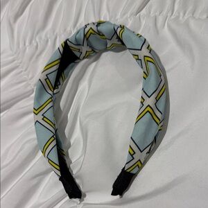 Katie Kime Texas Headband - Light Blue and Yellow